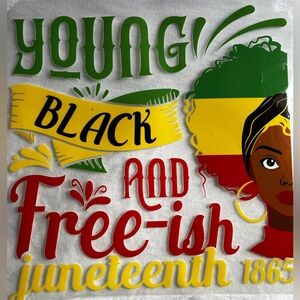 White Custom Made T-shirt New Without Tags 1 sided…